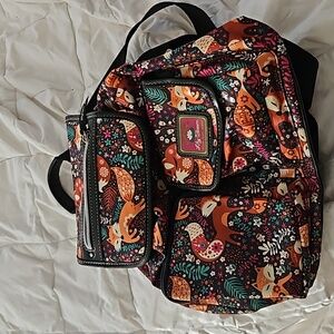 Backpack small Orange fox by Lily Bloom Green Living